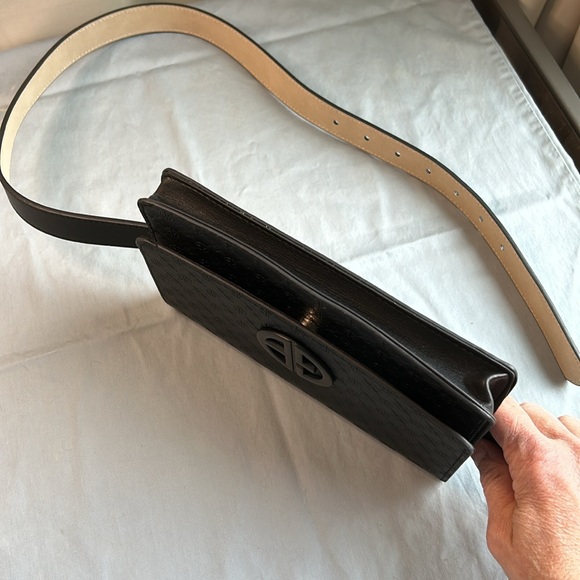 Gianni Bernini black buckle logo belt bag - Picture 4 of 8